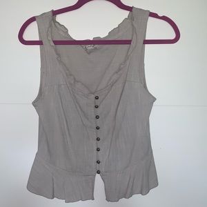 Free People Peplum Blouse